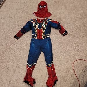 Kids Superhero Costume with Mask - Red and Blue